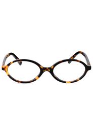 Miu Miu Eyewear cat eye-frame glasses - Marrone
