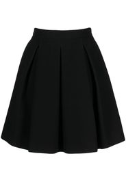 Miu Miu Pre-Owned pleated A-line skirt - Nero