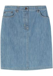 Miu Miu Pre-Owned Minigonna denim anni 2000 - Blu