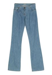 Miu Miu Pre-Owned Jeans svasati a vita media anni 2000 - Blu