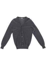 Miu Miu Pre-Owned 2010s wool cardigan - Grigio