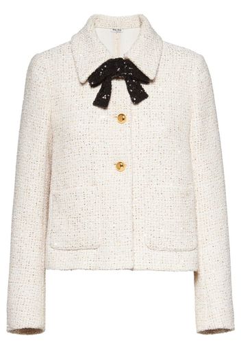 tweed cropped jacket