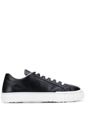 logo patch low-top sneakers