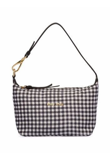 Miu Miu Borsa a spalla Miu Spirit mini - Nero