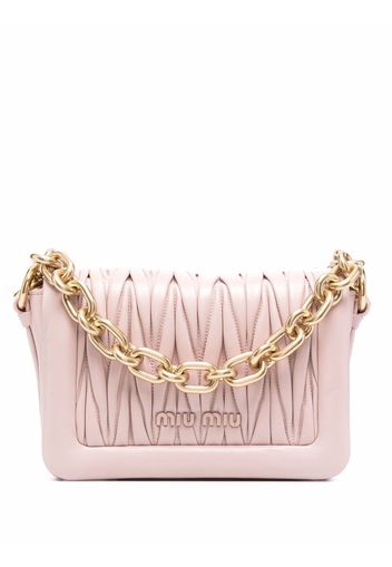 Miu Miu matelassé shoulder bag - Rosa