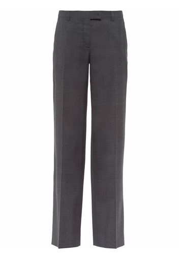 Miu Miu Pantaloni a quadri - Grigio