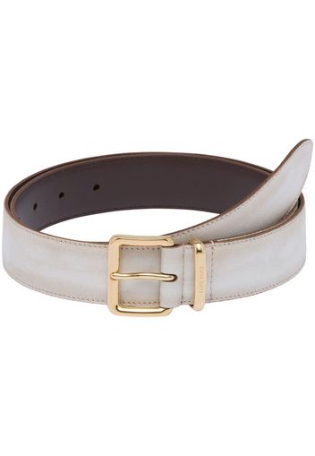 Miu Miu buckle-fastening leather belt - Toni neutri