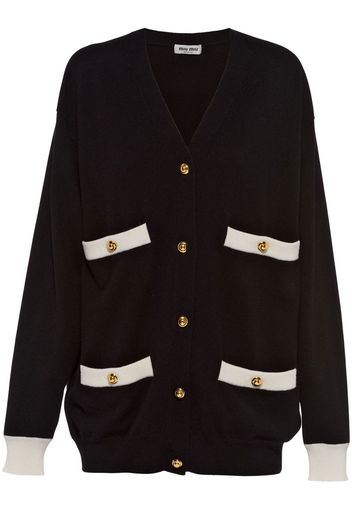 Miu Miu Cashmere cardigan - Nero