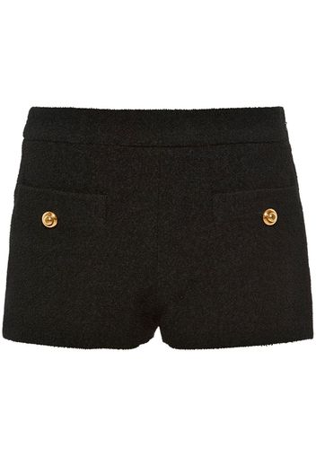 Miu Miu Shorts mini bouclé - Nero