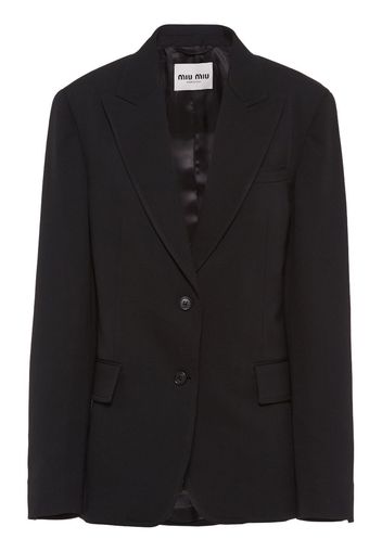 Miu Miu single-breasted blazer - Nero