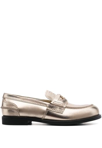 Miu Miu Penny flat loafers - Oro