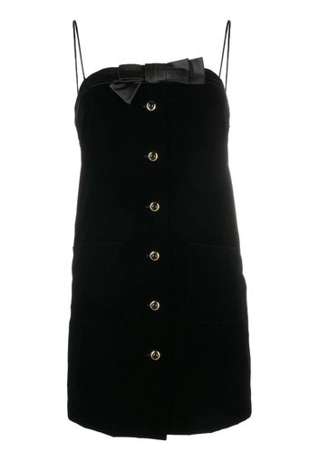 Miu Miu Velvet short dress - Nero