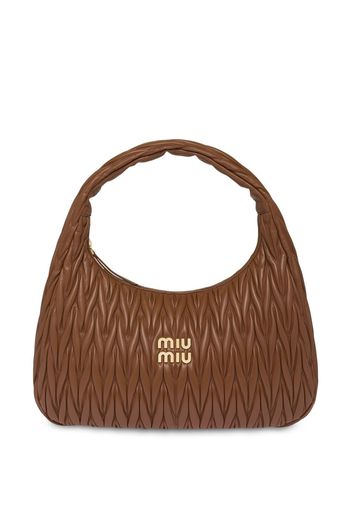 Miu Miu Borsa a spalla Miu Wander - Toni neutri