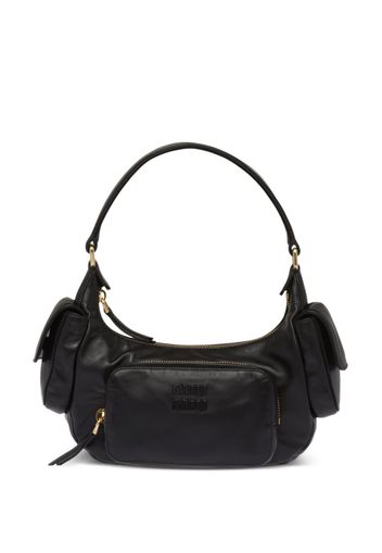 Miu Miu nappa leather shoulder bag - Nero