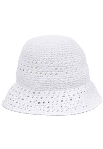 Miu Miu Cappello bucket - Bianco