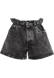 Shorts denim a vita alta