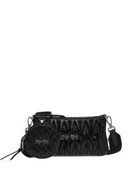 Miu Miu Clutch matelassé - Nero