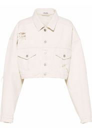 Miu Miu Giacca denim corta - Bianco