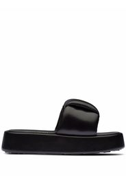 Miu Miu Sandali con imbottitura - Nero