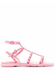 Miu Miu studded gladiator sandals - Rosa