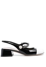 Miu Miu Pumps bicolore - Nero