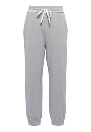 Miu Miu Joggers con stampa - Grigio