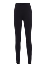 Miu Miu Leggings con applicazione - Nero