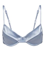 Miu Miu Reggiseno a balconcino - Grigio