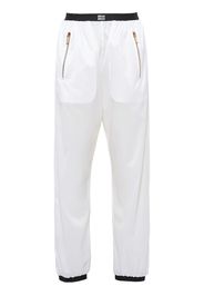 Miu Miu Pantaloni sportivi con stampa - Bianco