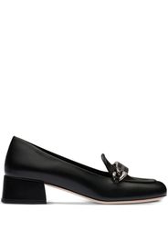 Miu Miu Leather loafers - Nero