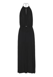 Miu Miu Organzine halterneck dress - Nero