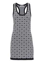 Miu Miu Viscose mini-dress - Grigio