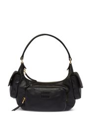 Miu Miu nappa leather shoulder bag - Nero