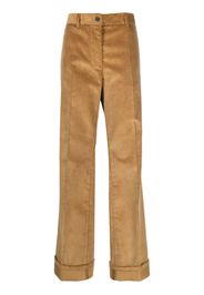 Miu Miu Velluto Coste chino trousers - Marrone