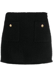 Miu Miu Minigonna con bottoni - Nero