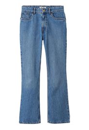 Miu Miu Jeans svasati con ricamo - Blu