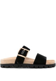 Miu Miu suede buckle sandals - Nero