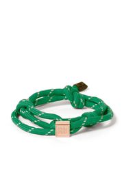 Miu Miu Bracciale con logo - Verde
