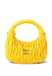 Miu Miu Borsa tote Wander matelassé - Giallo
