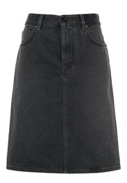 Miu Miu Minigonna con applicazione - Grigio