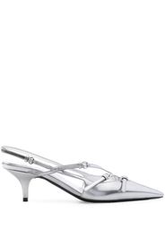 Miu Miu Pumps con fibbia 55mm - Argento