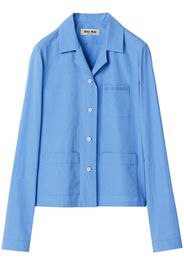 Miu Miu Pocket shirt - Blu