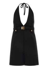 Miu Miu belted minidress - Nero
