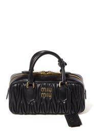 Miu Miu Arcadie matelassé nappa leather bag - Nero