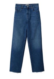 Miu Miu five-pocket straight-leg jeans - Blu