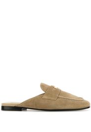 Miu Miu suede slippers - Toni neutri