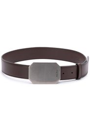 Miu Miu buckle-fastening leather belt - Marrone