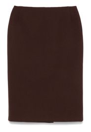 Miu Miu Gonna midi a matita - Marrone