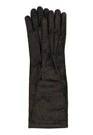 Miu Miu nappa leather gloves - Nero