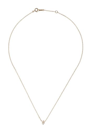 14kt diamond delicate necklace